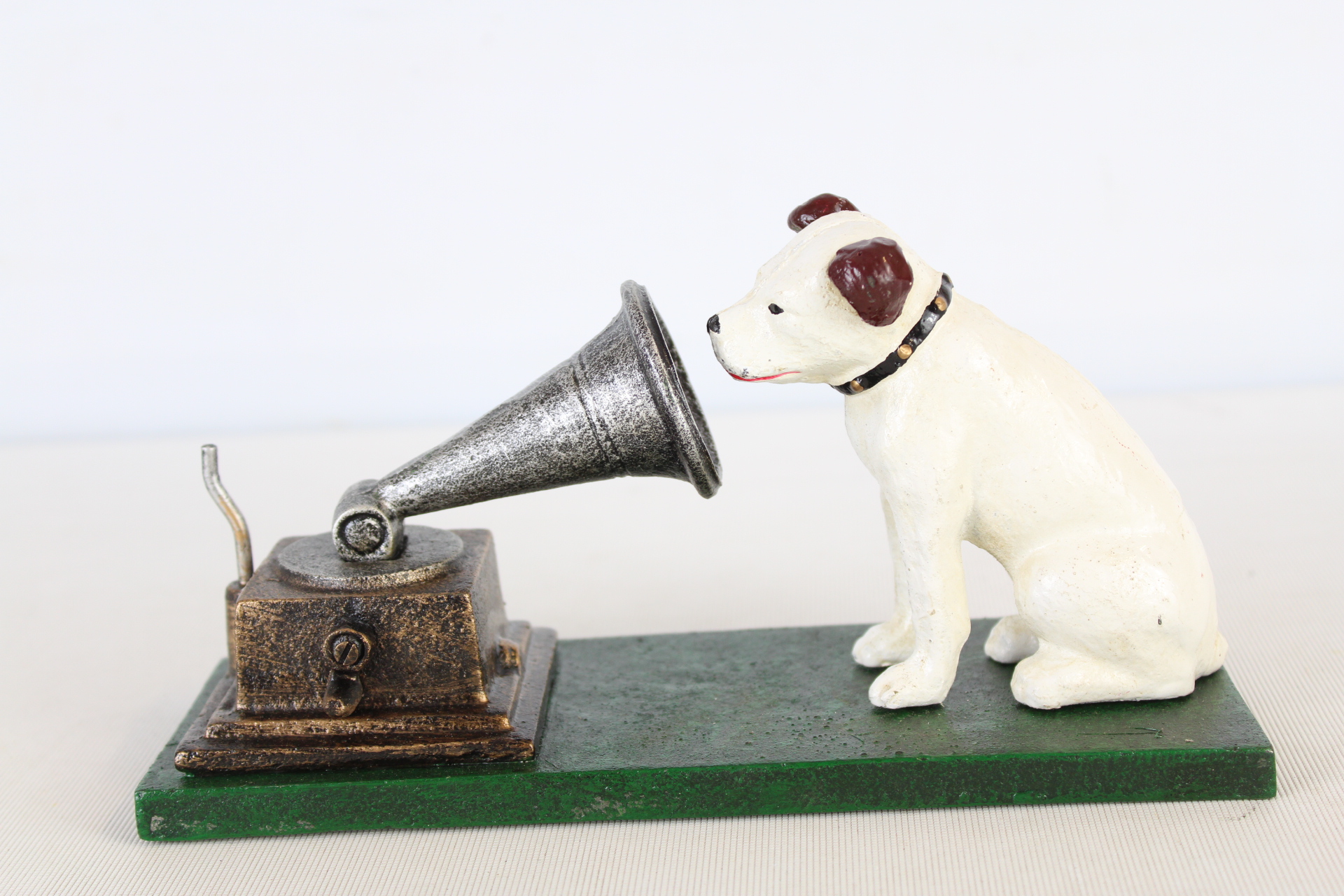 Cast iron HMV money box