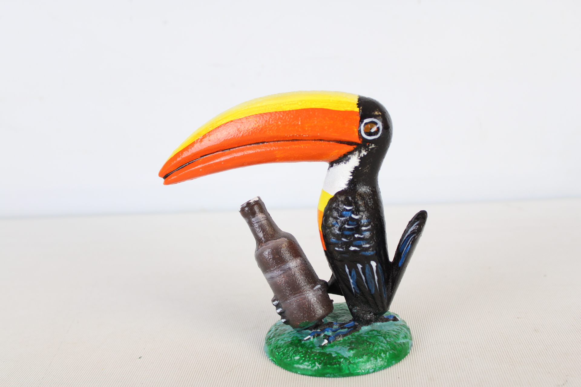 Cast iron Guinness toucan