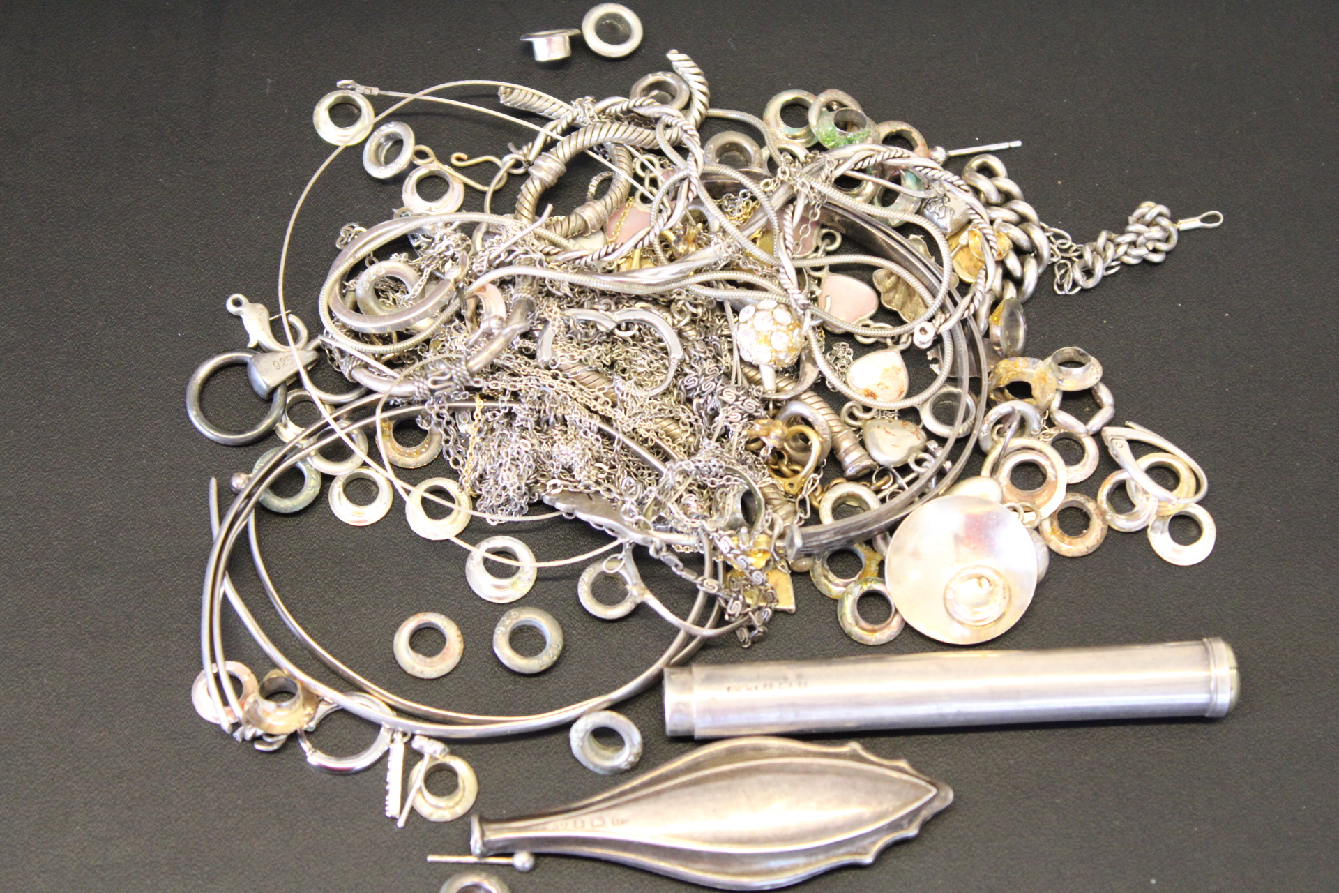 Bag of silver scrap 135g
