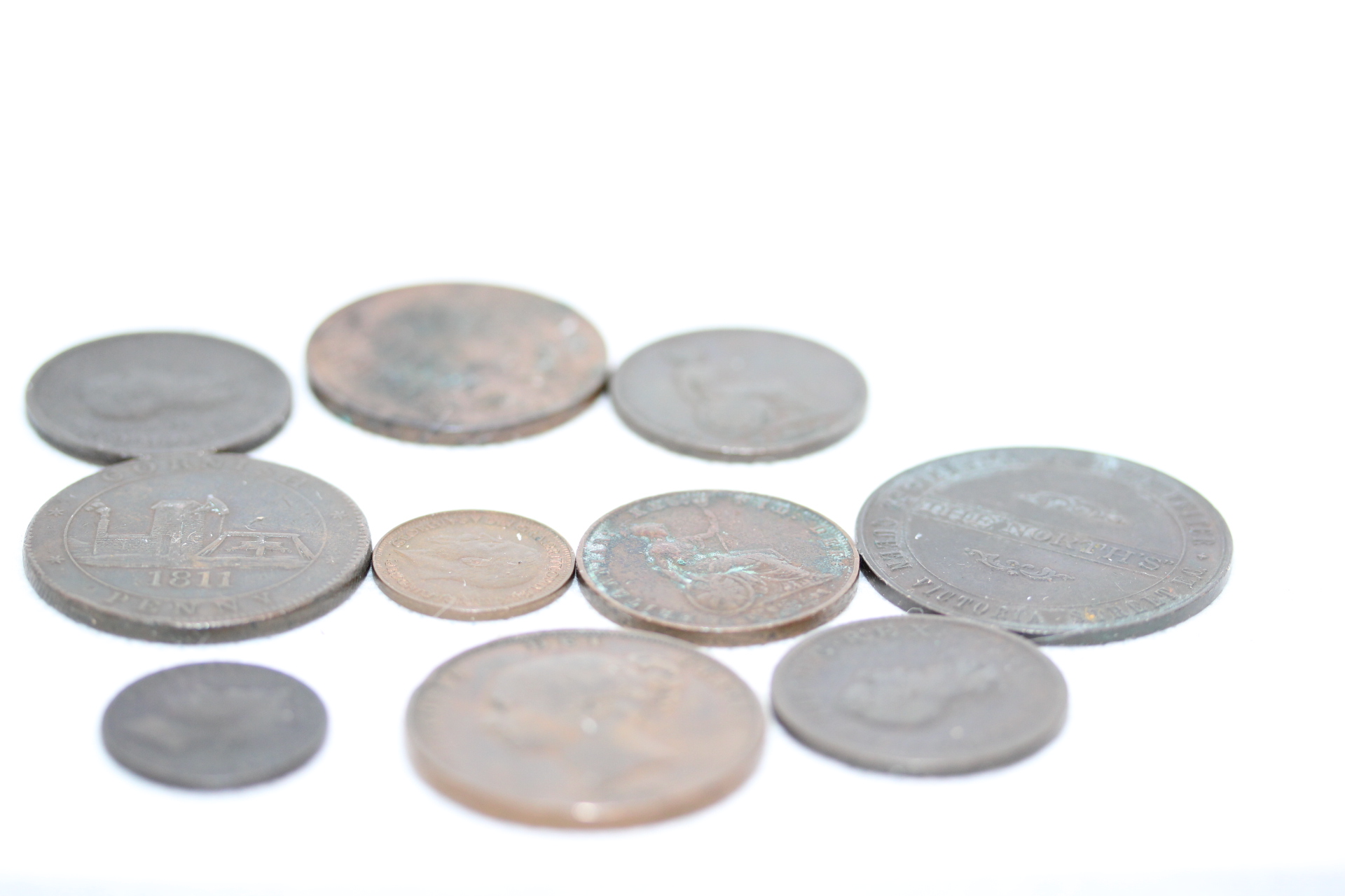 Georgian & early commemorative coins