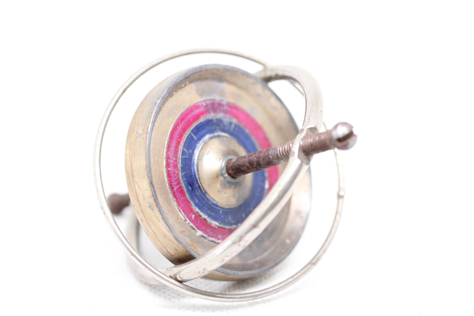 Mid 20th century educational toy Gyroscope spinning top toy