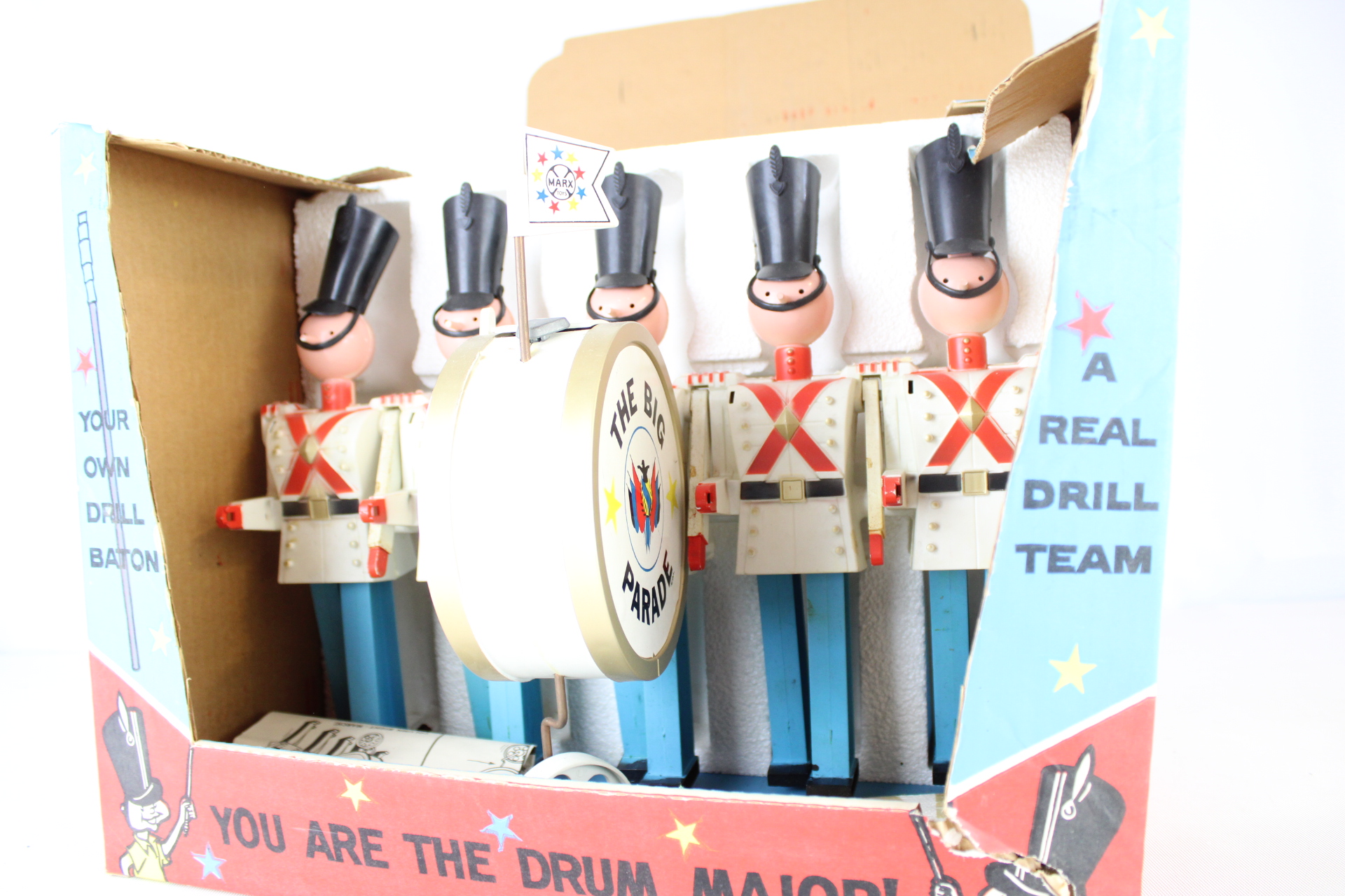 Marx The Big Parade in Original Retail Box - Box and baton A.F.
