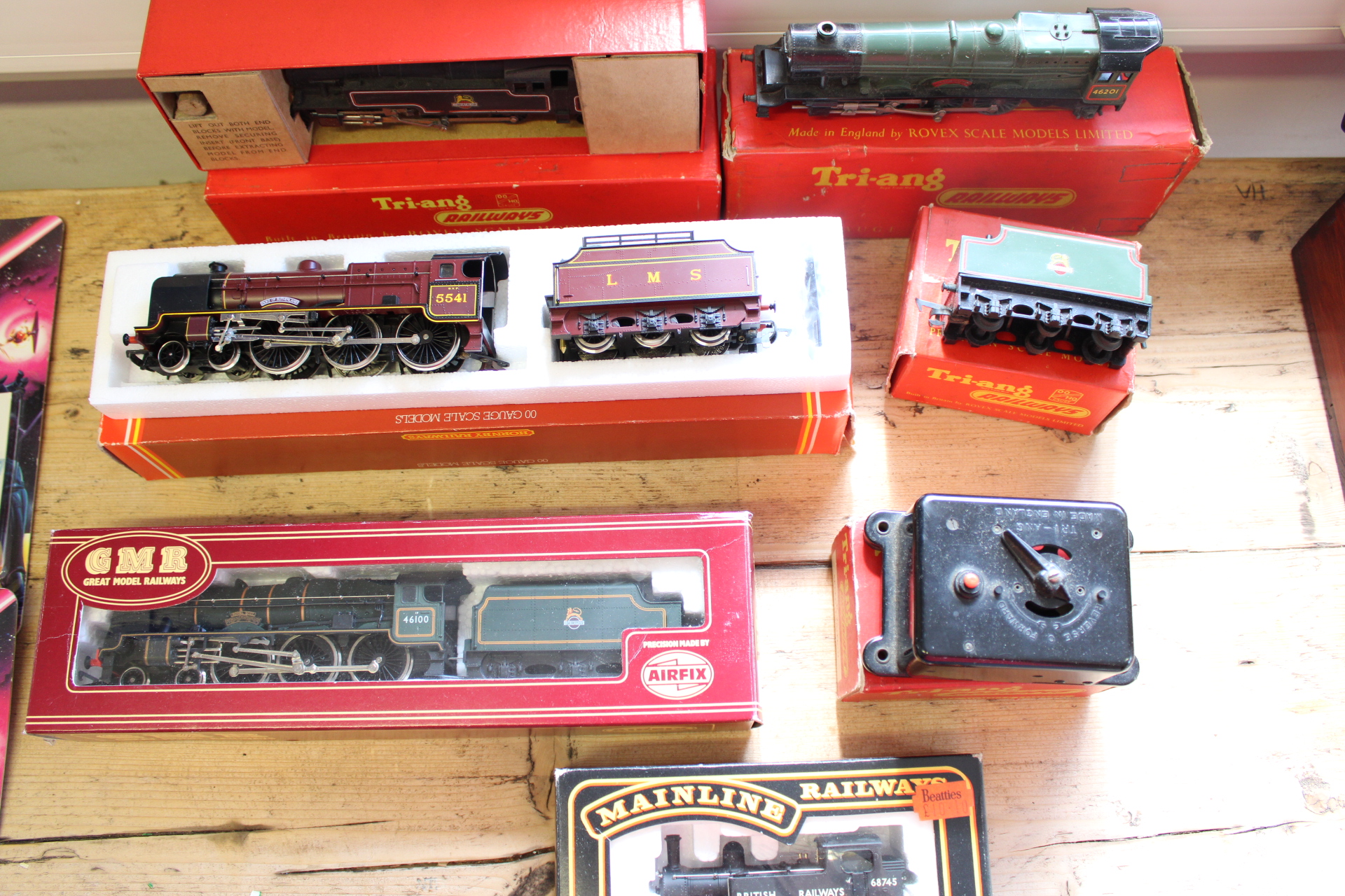 Tri-ang and Airfix Model Railways in Original Retail Boxes - Boxes A.F
