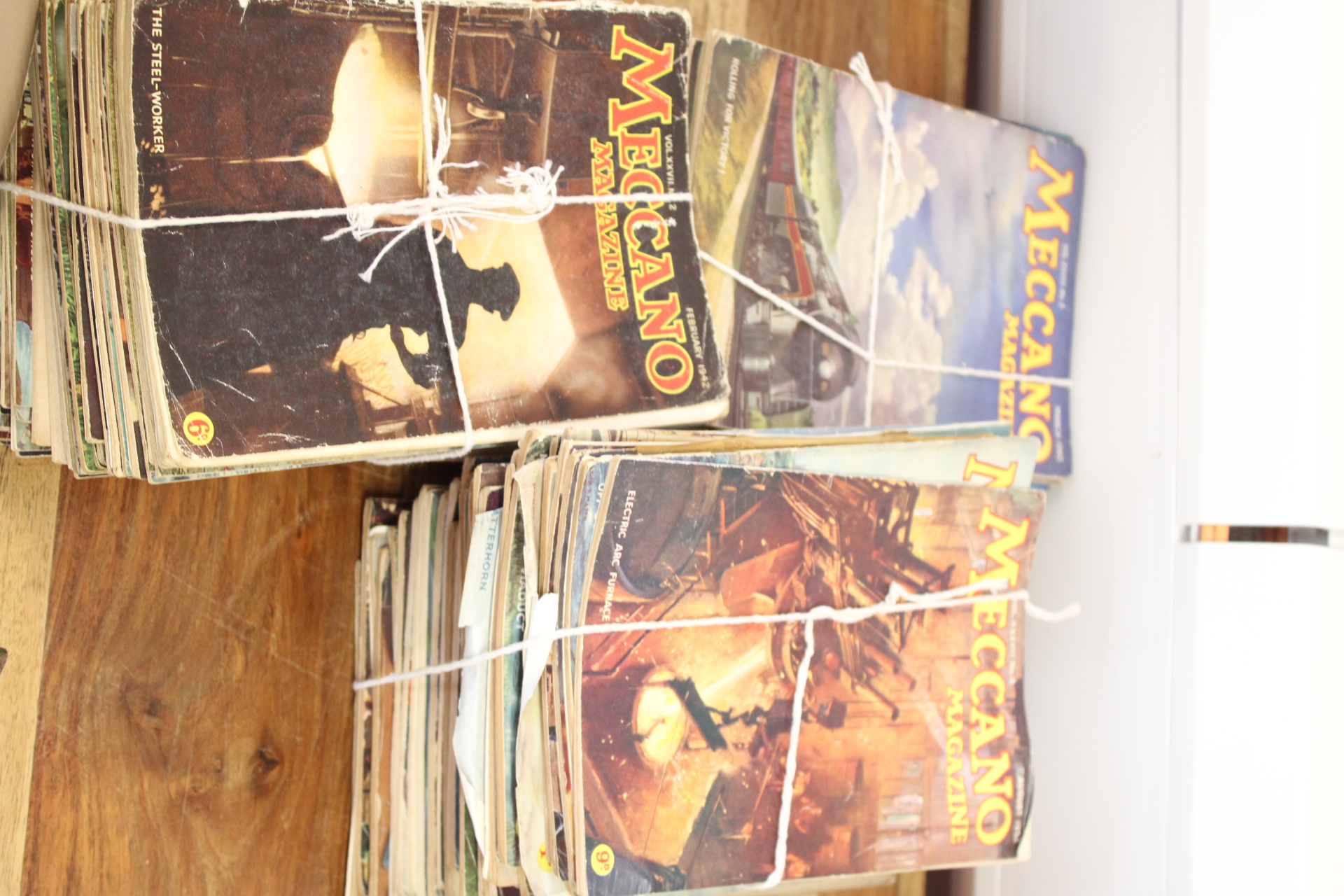 Mid-20th century Meccano Magazines - Covers A.F