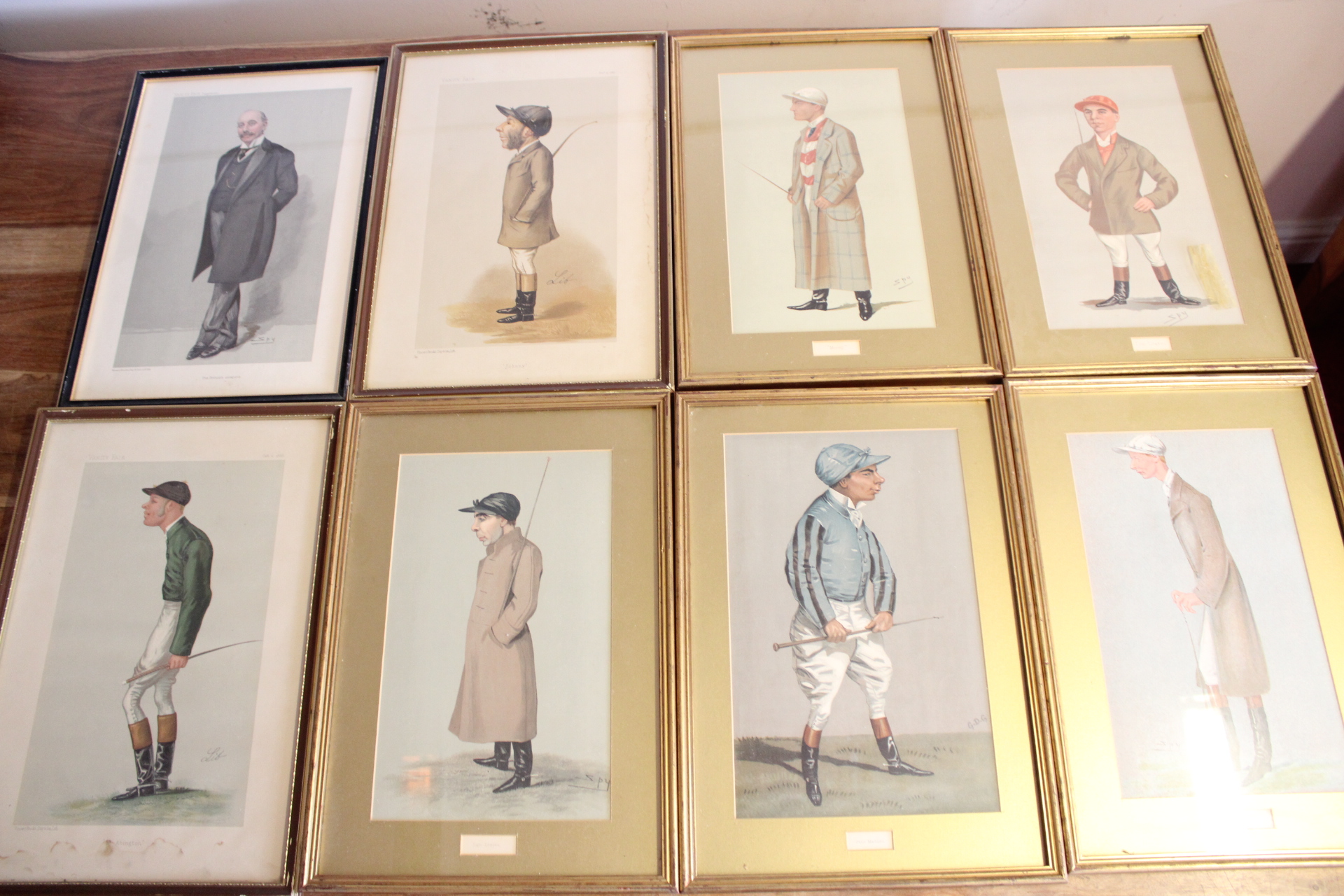 Spy and Lib Antique Victorian Vanity Fair Chromolithographs - Paper A.F