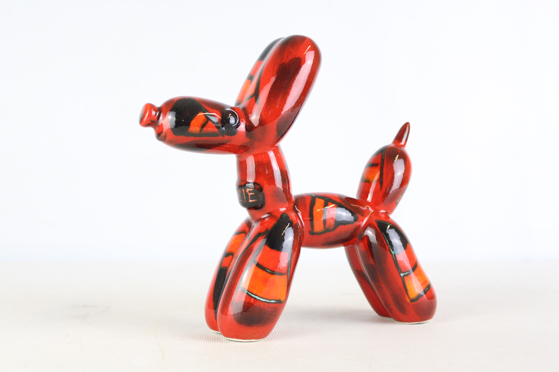 Anita Harris Balloon Dog Ozzie 2/25 Signed in Gold