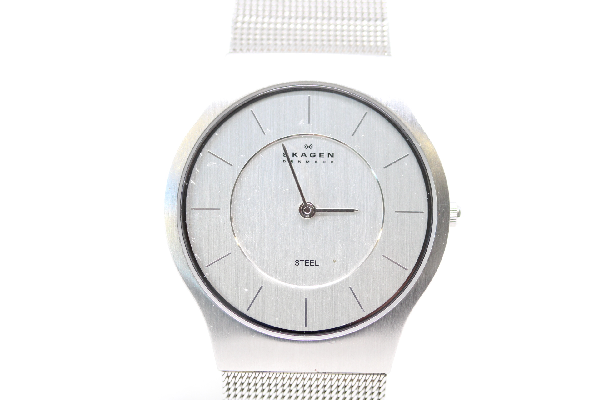 Gents Skagen Steel Quartz Bracelet Watch