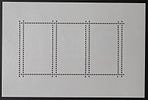 Israel Stamps - Errors , 1976 Stamp Sheet Netanya Exhibition, Double perf Error. The Scans are Image - 1