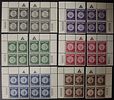 Israel, 1949, Mered, Coins, 24 MNH Plate blocks , CV-300$. The Scans are a Part of the Item Image - 2