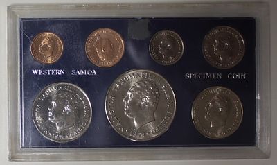 1974 סמואה / סמואה המערבית - סט SPECIMEN באריזה מקורית
1974 SAMOA / WESTERN
