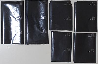 ישראל , ATM, תוויות , 6 סרטי דיו נדירים ממכונות ההדפסה. ;התמונות הן חלק מתיאור הפריט בנוסף 