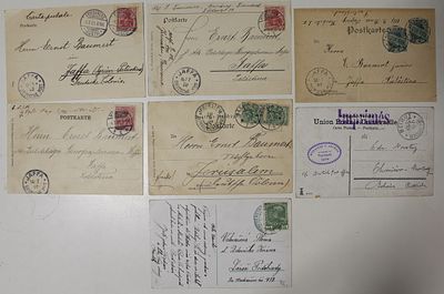Palestine , Israel , Holyland , FORERUNNERS , lot of 7 early Postcards. The Scans are a Part of 
