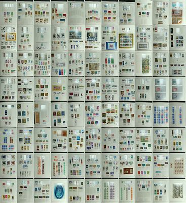 Israel, stamp collection 1954-1985 arranged on LIGHTHOUSE pages, all stamps are scanned. there 