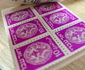 Israel Stamps 1949 , B3b Booklet for Doar Ivri Stamps all panes with serial sheet numbers, XF Image - 4
