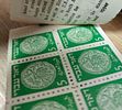 Israel Stamps 1949 , B3b Booklet for Doar Ivri Stamps all panes with serial sheet numbers, XF Image - 6