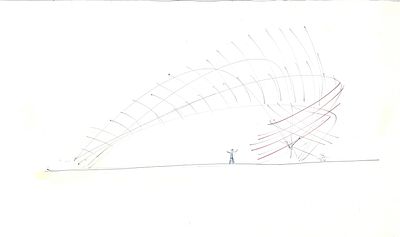 Toni Benetton (1910 - 1996) Linee generatrici (studio), 1974 - Toni Benetton (1910 - 1996) Linee