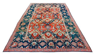 India (I quarto del XX secolo) Tappeto Agra - India (I quarto del XX secolo) Tappeto Agra Lana su
