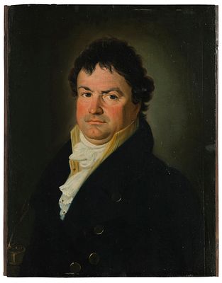 Francisco José de Goya y Lucientes (1746 - 1828), ambito di Ritratto di militare, 1800-1801 -