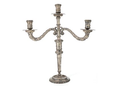 Argenteria Tanfani e Bertarelli (1935 - 1955) Candelabro, I metà del XX secolo - Argenteria