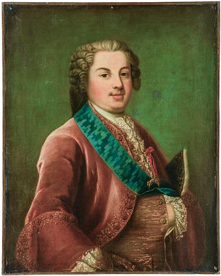 Jean-Baptiste van Loo (1684 - 1745), attribuito a Ritratto di giovane nobiluomo (Luigi Filippo I di Bornone-Orléans?)