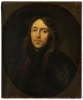 Peter Lely (1618 - 1680) Ritratto di giovane. Dal "Giovane in armatura" di Anton van Dyck -