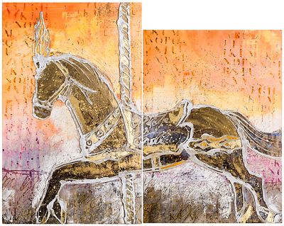 Enrico Benetta (1977) Fantasia in giostra. Cavallo dei sogni - Enrico Benetta (1977) Fantasia in 