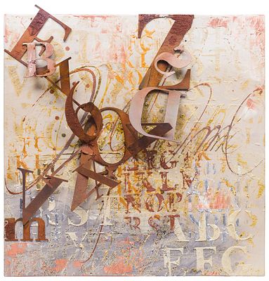 Enrico Benetta (1977) Senza titolo - Enrico Benetta (1977) Senza titolo Acrilico, smalto, sabbie 