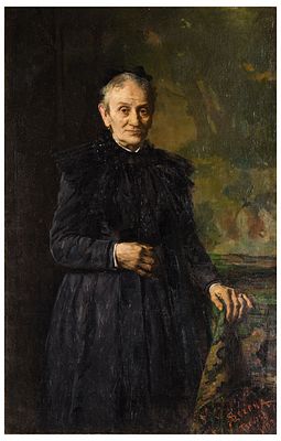 Luigi Serena (1855 - 1911) La madre del pittore, 1903 - Luigi Serena (1855 - 1911) La madre del 