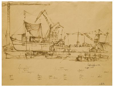 Lino Bianchi Barriviera (1906 - 1985) Viareggio, 1958 - Lino Bianchi Barriviera (1906 - 1985) 