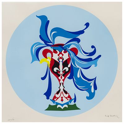 Luigi Servolini (1906 - 1981) Oroscopea, segno zodiacale Cromolitografia su carta 45,7 x 46 cm 