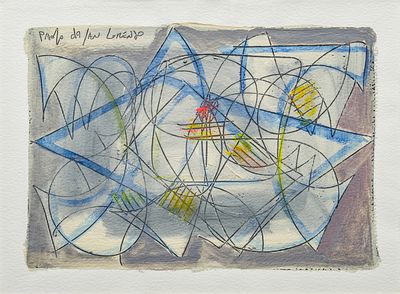 Paolo da San Lorenzo (1935) Informale, 1994 - Paolo da San Lorenzo (1935) Informale, 1994 Olio su 