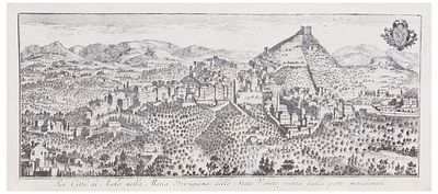 Autore non riconosciuto (XX secolo) La citt&agrave; di Asolo nella Marca Trevigiana - Autore non 