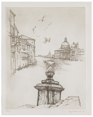 Luigi Timoncini (1928 - 2019) Venezia. Canal Grande, 1991 - Luigi Timoncini (1928 - 2019) Venezia. 