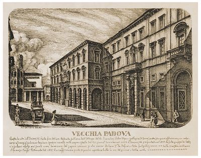 Bepi Zaccaria (XX secolo) Vecchia Padova. Sede dell'universit&agrave; - Bepi Zaccaria (XX secolo) 