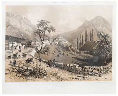 F&eacute;lix Benoist (1818 - 1896) Le Chatelard - F&eacute;lix Benoist (1818 - 1896) Le Chatelard 