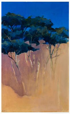 Giovanni De Maria (1924) Alberi - Giovanni De Maria (1924) Alberi Olio su tela 80 x 49,7 cm Firma: 