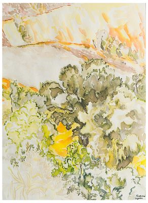 Antonio Battistini (1941 - 2012) La quercia di mezzo, 1974 - Antonio Battistini (1941 - 2012) La 