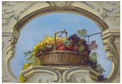 Carlo Meloni (XX secolo) Natura morta - Carlo Meloni (XX secolo) Natura morta Tempera su carta 67 