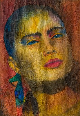 Patrizia Befera (1967) Ritratto femminile, 1986 - Patrizia Befera (1967) Ritratto femminile, 1986 