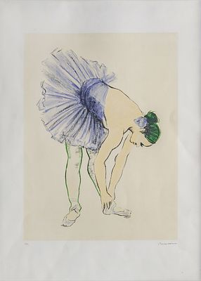 Francesco Messina (1900 - 1995) Danzatrice - Francesco Messina (1900 - 1995) Danzatrice Serigrafia 