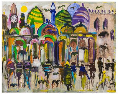 Roberto Poloni (1938) Basilica S. Marco Venezia, 1999 - Roberto Poloni (1938) Basilica S. Marco 