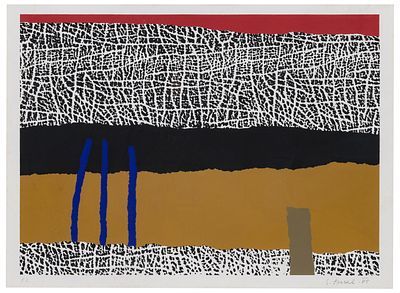 Lojze Spacal (1907 - 2000) Granito, 1985 - Lojze Spacal (1907 - 2000) Granito, 1985 Serigrafia su 