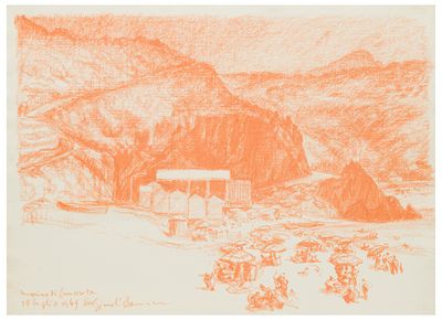 Lino Bianchi Barriviera (1906 - 1985) Marina di Camerota, 1969 - Lino Bianchi Barriviera (1906 - 