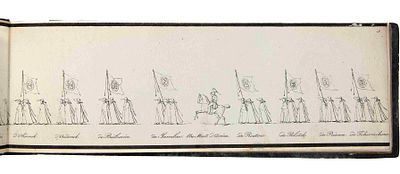 [Погребальный церемониальный альбом] Похоронный кортеж Ее Величества Императрицы Елизаветы 