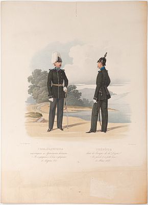 Пиратский Карл Карлович (1815–1871). &laquo;Гевальдигеры, числящиеся в Армейских войсках&raquo;. Лист 76 из 