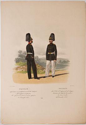 Пиратский Карл Карлович (1815–1871) Рядовые третьих и четвертых полков дивизий Гренадерского 