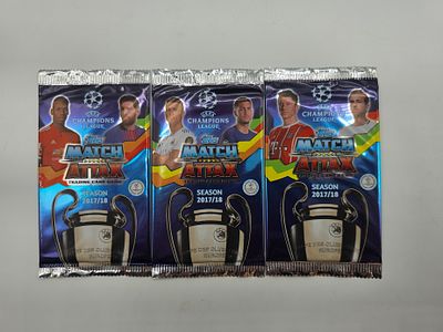 לוט מעטפות סגורות של MATCH ATTAK , ליגת האלופות 17/18