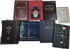 Collection of 56 books of Chassidic dynasties - Chassidic works and more. 
Total of 56 Image - 2
