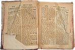 Likutei Torah VehaShas , Devarim . First Edition, M. Sighet 1892. 
Antique binding, Image - 11