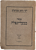 Collection (20) of Breslov and other books. Jerusalem - Bnei Brak - New York - Berlin. 1922 - Image - 13